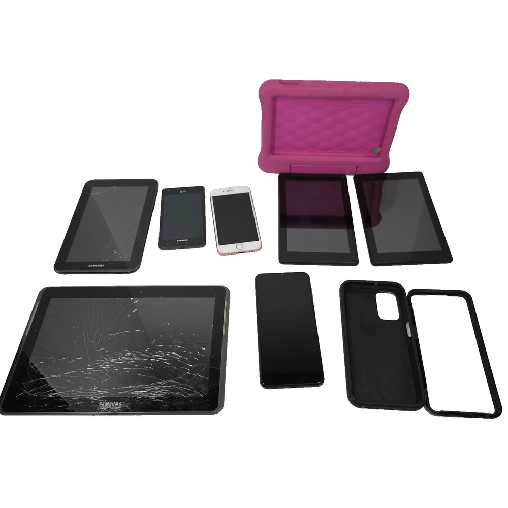 Amazon Samsung Cellphone Tablet Lot Android Phones Tablets